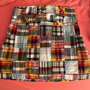 Vintage J. Crew Patch Madras top